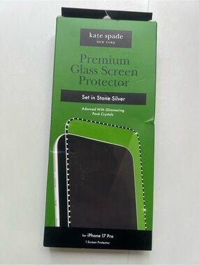 kate spade Premium Glass Screen Protector for iPhone 17 Pro
